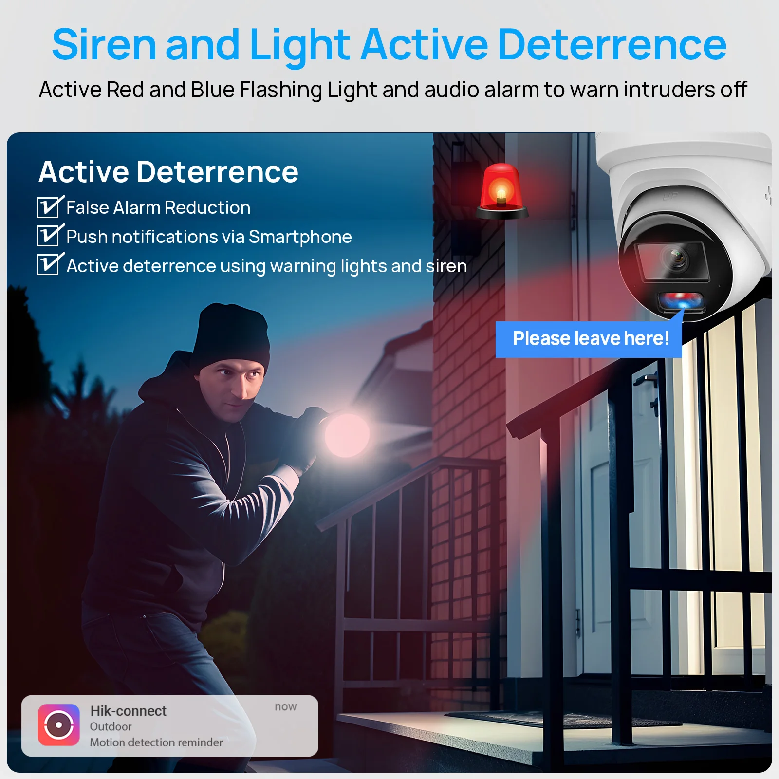 Hikvision DS-2CD2387G3-LIS2UY/SL DS-2CD2387G3-LIS2UY/SRB 8MP 4K Smart Hybrid Light ColorVu3.0 Acusense3.0 POE Network IP Camera