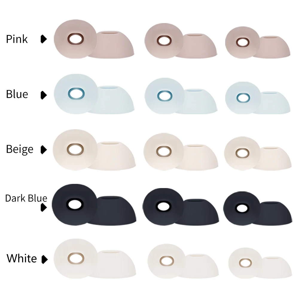 6Pcs Ear Tips for Edifier X5 Pro True Wireless Earbuds Eartips X5 Pro TWS Silicone Tips headphones Earplugs