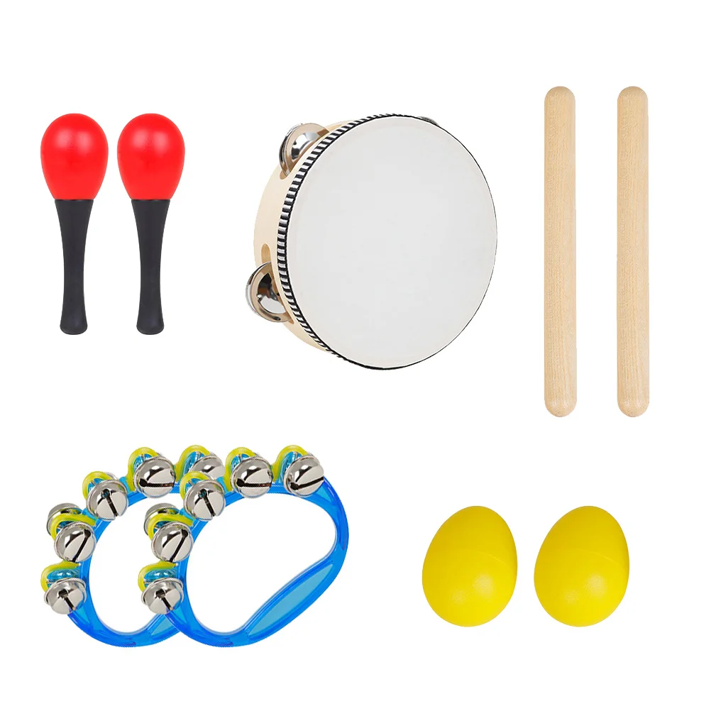 5 Pcs/set Orff Instrument Baby Rattles Toy Infant Plaything Kids Music Toys Musical Instruments