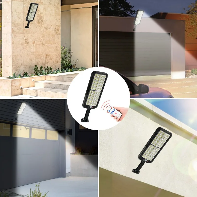 Solar Lighting lamp, courtyard integrated waterproof sensor wall lamp, LED remote control outdoor solar tree light