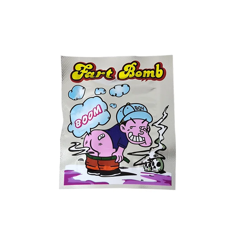 Funny stink bag toys, quirky little things to prank friends for entertainment, can emit a huge odor with just a pinch and throw