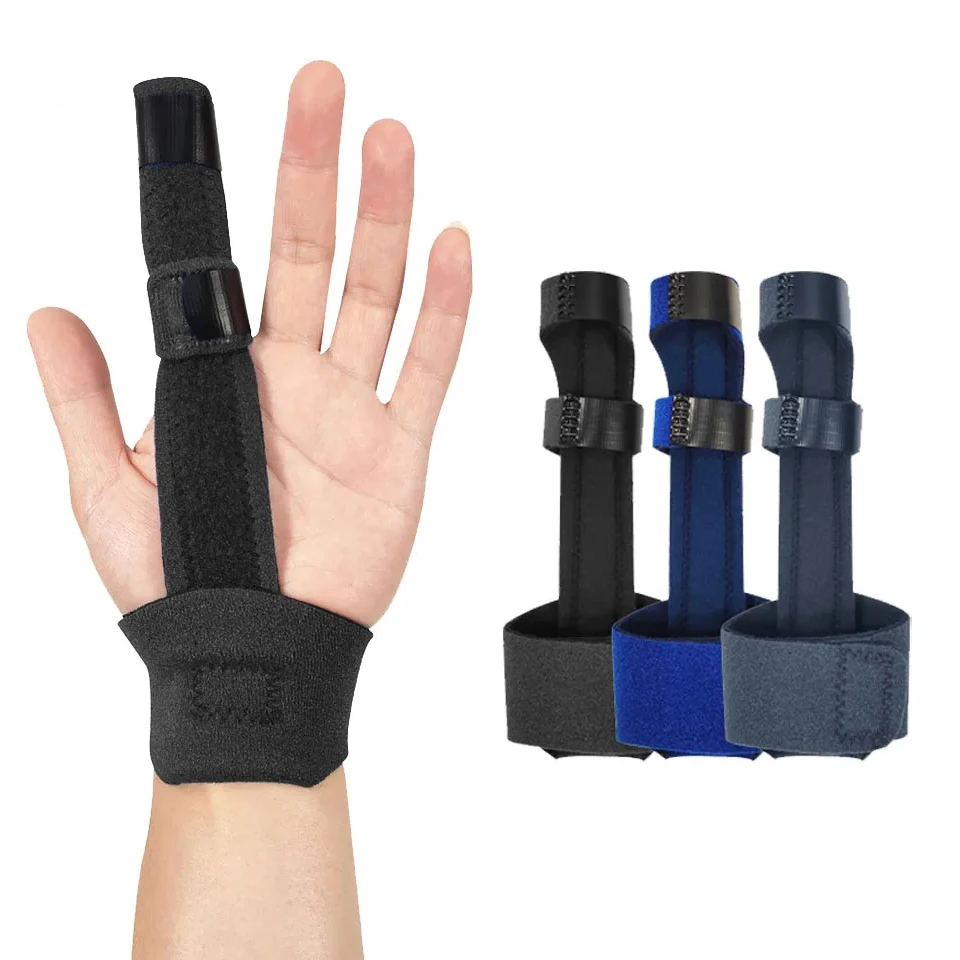 1PCS Finger Splint Brace Thumb Care Adjustable Support Stabilizer Built-in Aluminum Alloy Fix Arthritis Pain Relief Health Care