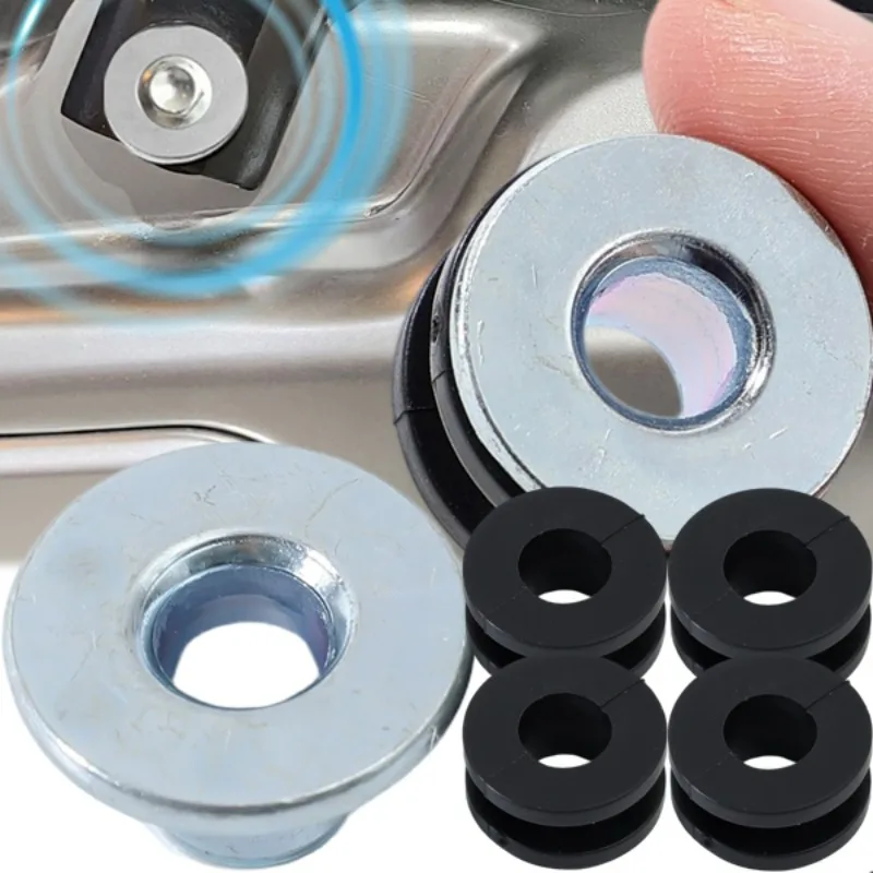 

M6 Motorcycle Rubber Grommet Kit Fairing Bolt Cushion Washer Steel Bushing Spacer for Honda Suzuki ATV Accessories
