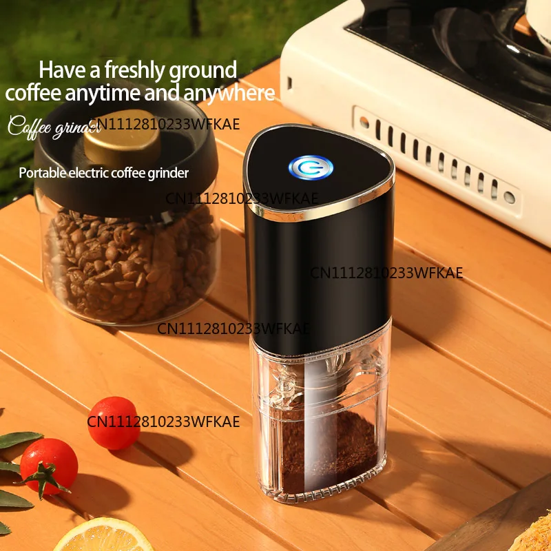 Portable Electric Coffee Grinder Rechargeable Ceramic Grinding Core