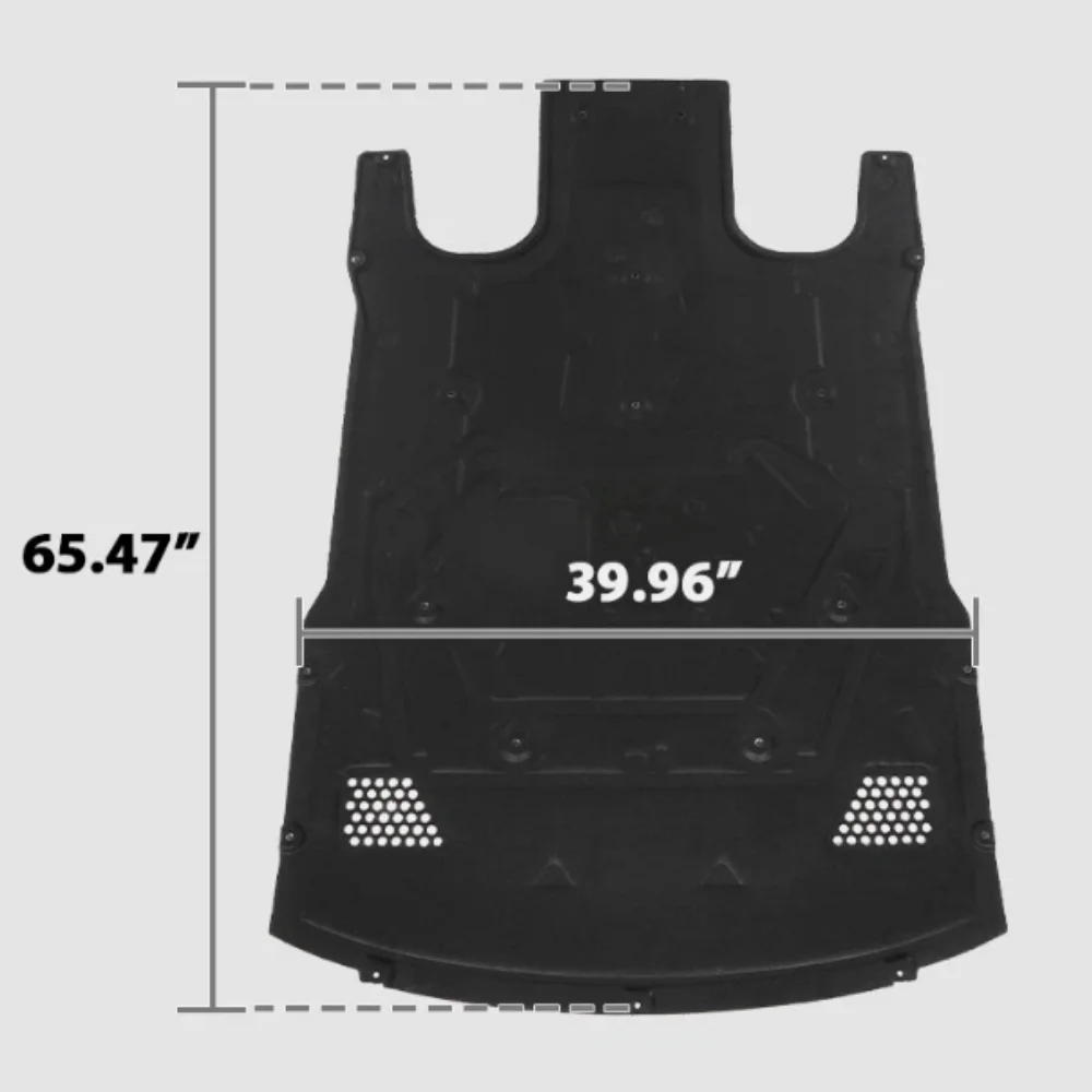 Voor Porsche Panamera 2010-2016 Automotive Motor Underchassis Beschermplaat OE: 97050411705 - afbeelding 1