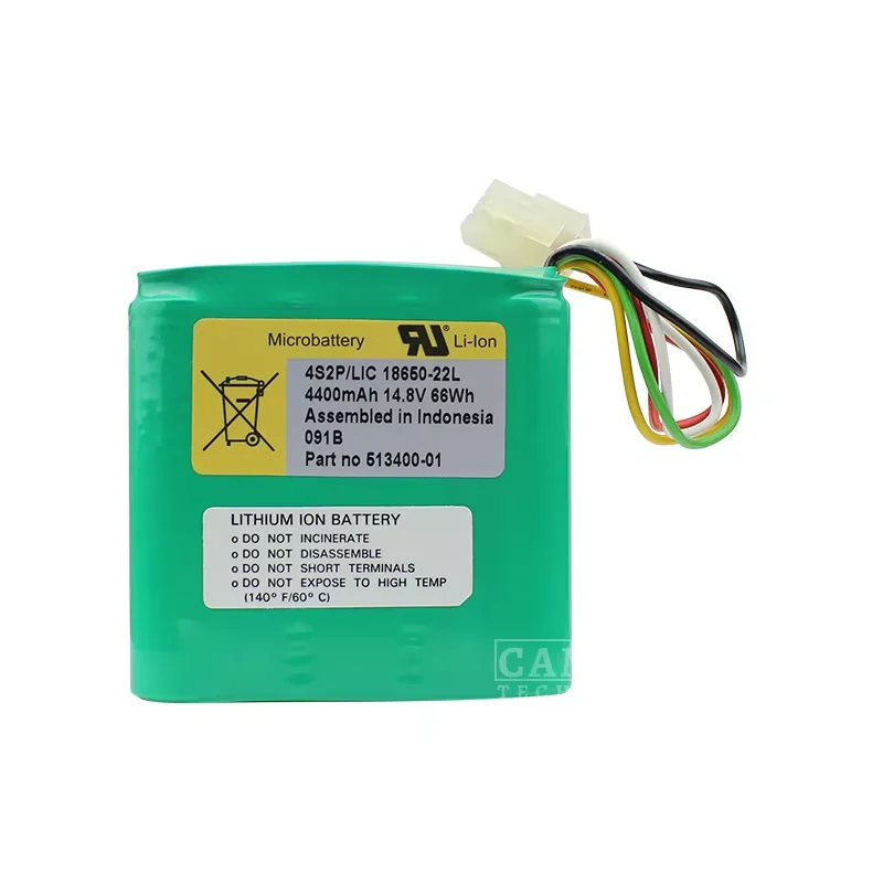 

Original 53400-01 4S2P LIC18650-22L for Inflator battery 14.8V 4400mAh Li-ion Battery Microbattery