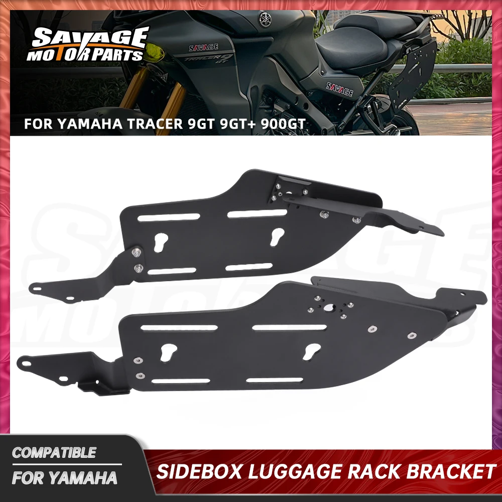 

9GT+ Side Box Luggage Rack Bracket For Yamaha Tracer 900GT 9GT 9GT+ 2024 Side Case Saddlebag Bracket Mounting Bracket Support