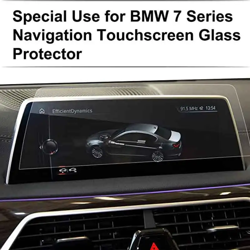 Tempered Glass Car Navigation Infotainment Center Touch Screen Protector for BMW 2019 2020 2021 7 Series G11 G12 Screen