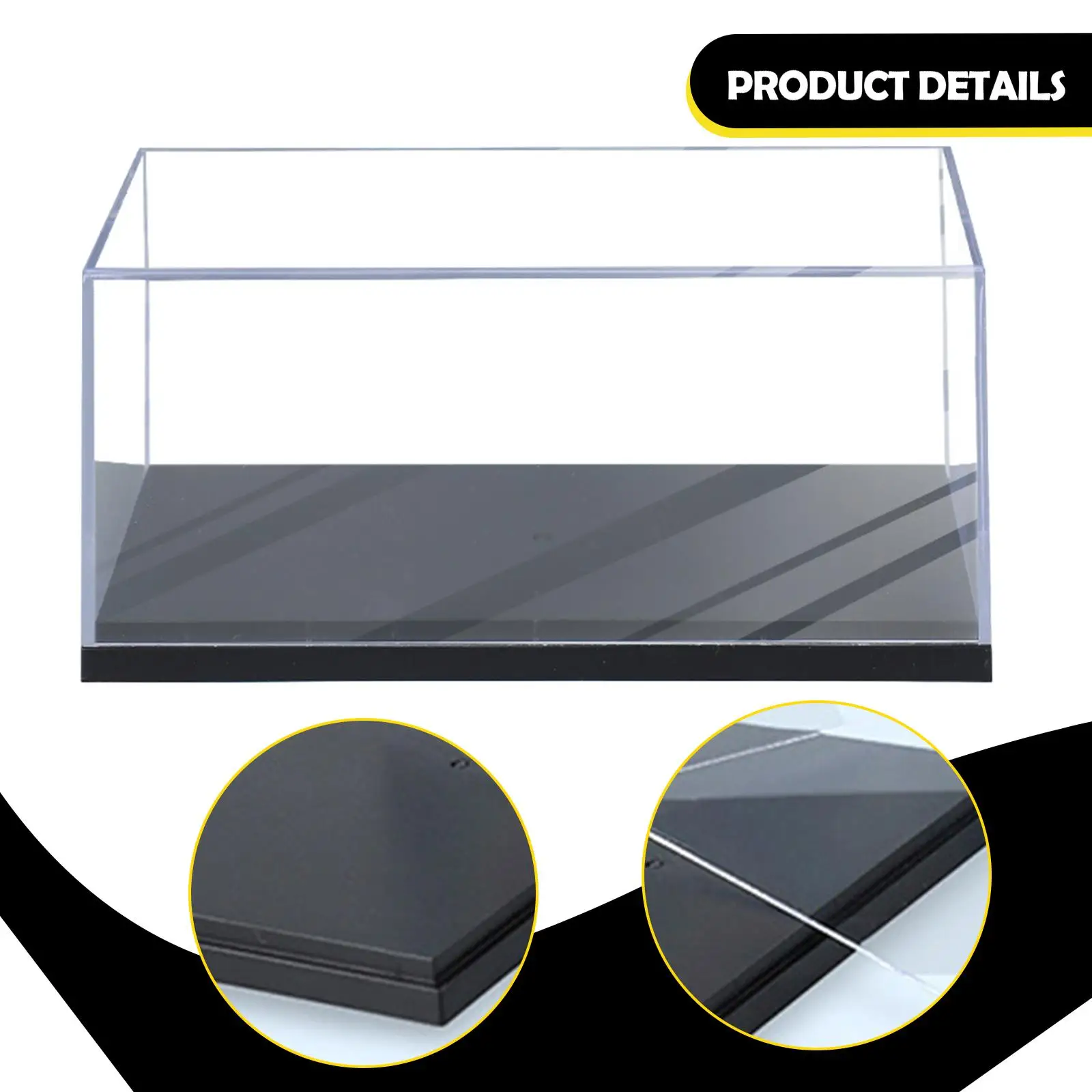 Stackable Acrylic Display Box Clear Dustproof Case for 1 43 Diecast Car Model Collection and Figurine Display
