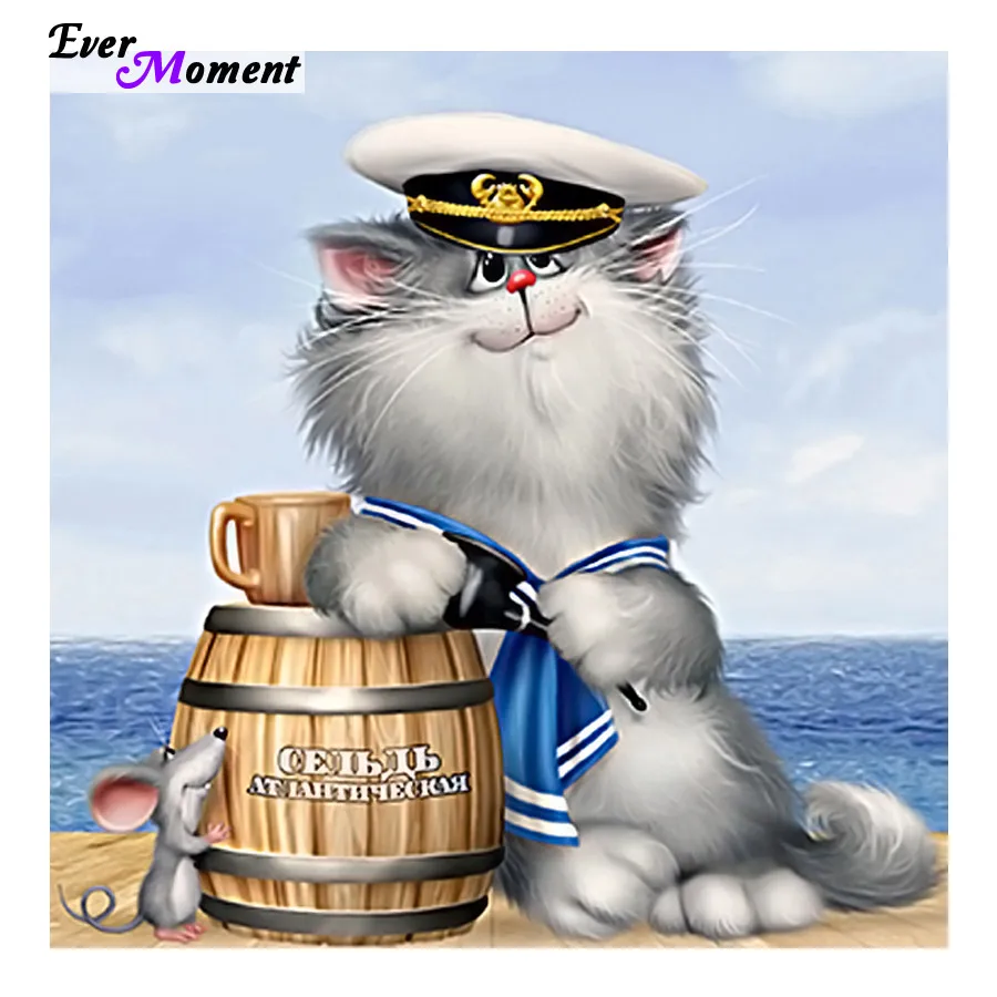 

Diamond embroidery cats diy 5d rhinestone stickers diamond painting cross-stitch mosaic kit handicraft beadworks kid gift ASF549