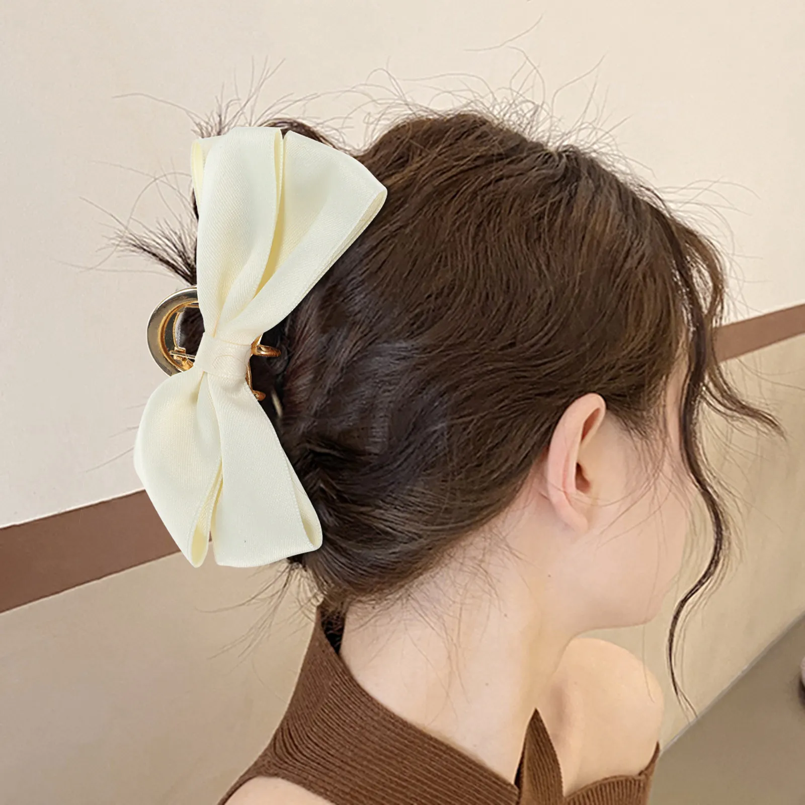 

2Pcs Women Hair Jaw Clips Classic Color Design Secure Hold for Elegance At All Times Styling Accessory Hair Clips