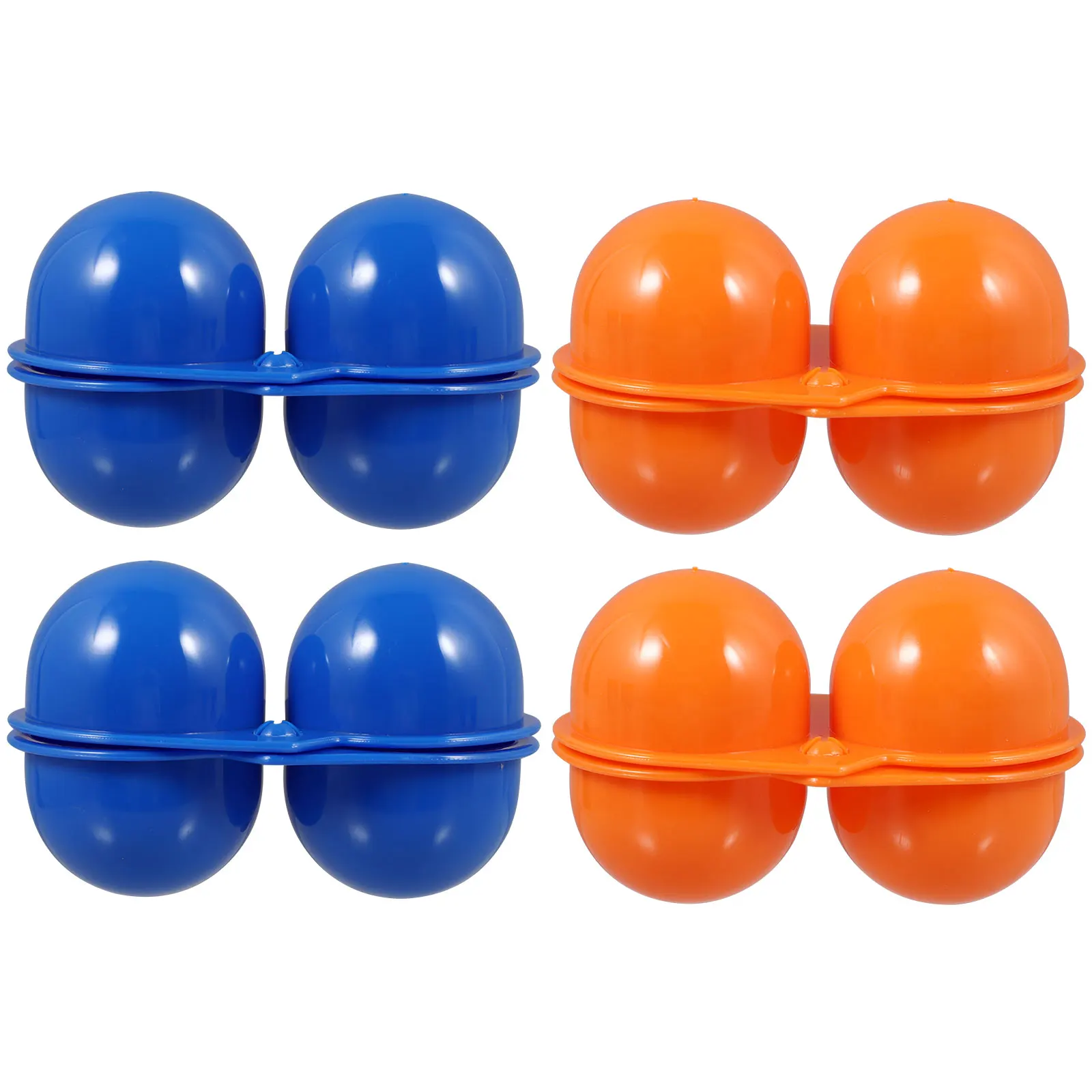 

4pcs Portable Egg Storage Carrier for Camping Outdoor Travel Hiking ABS Material Easy Clean Protect Eggs Break