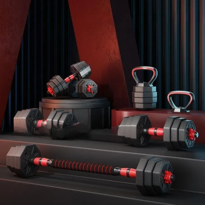 حار بيع معدات اللياقة البدنية الصالة الرياضية تدريبات الجسم كله مجموعة الدمبل قابل للتعديل