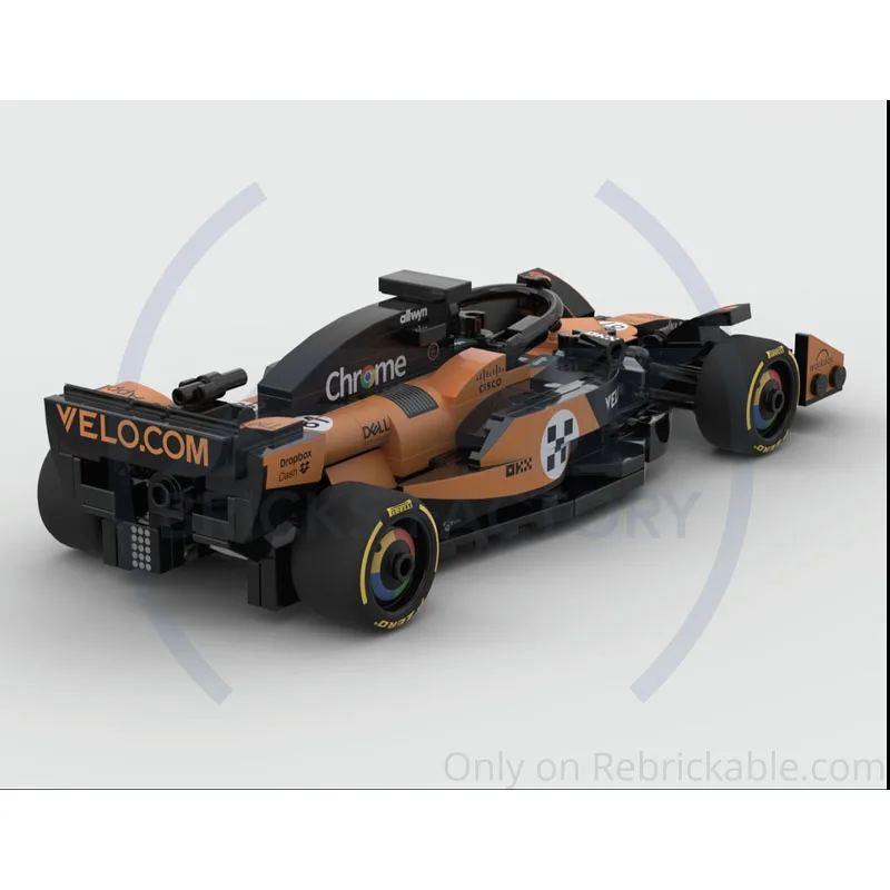 

MOC-222131 Classic MCL39 Formula Sports Sports Car Racing Brick Model 310 PartsMOC Creative Boys Kids Birthday Toy Gift