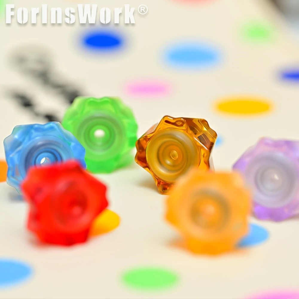 Sao EDC Sakura Cake Mini Spinner Fingertip Gyro Pendant Necklace Metal Decompression Toy