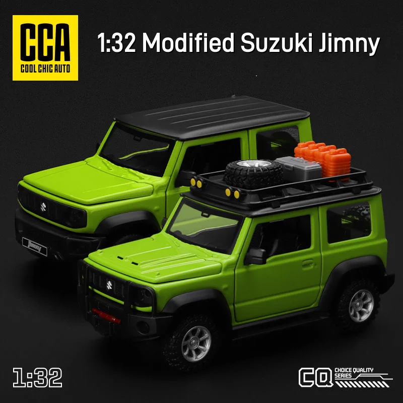 CCA 1:32 Suzuki Jimny SUV Modified Vehicle Assembly car DIY Alloy Car Model Diecast Metal Toy Vehicle Collection Kids Toy Gift