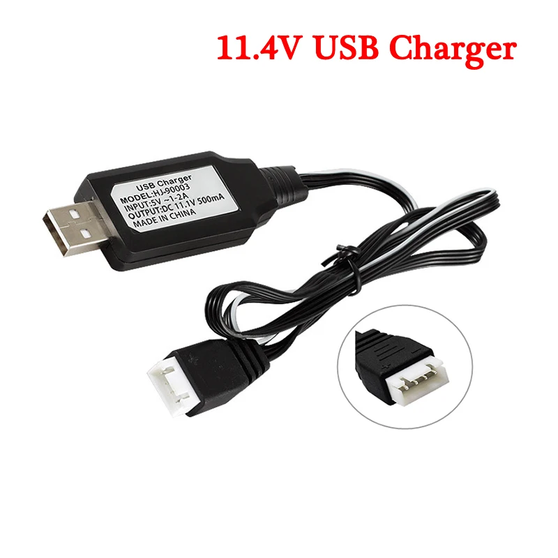 7.4V/7.6v 11.1v/11.4v Lipo batteria di ricarica cavo di linea parallela USB 2S 3S balance charger B3