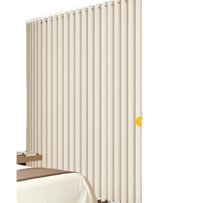 Room partition separation artifact non-punching folding door curtain bedroom screen open