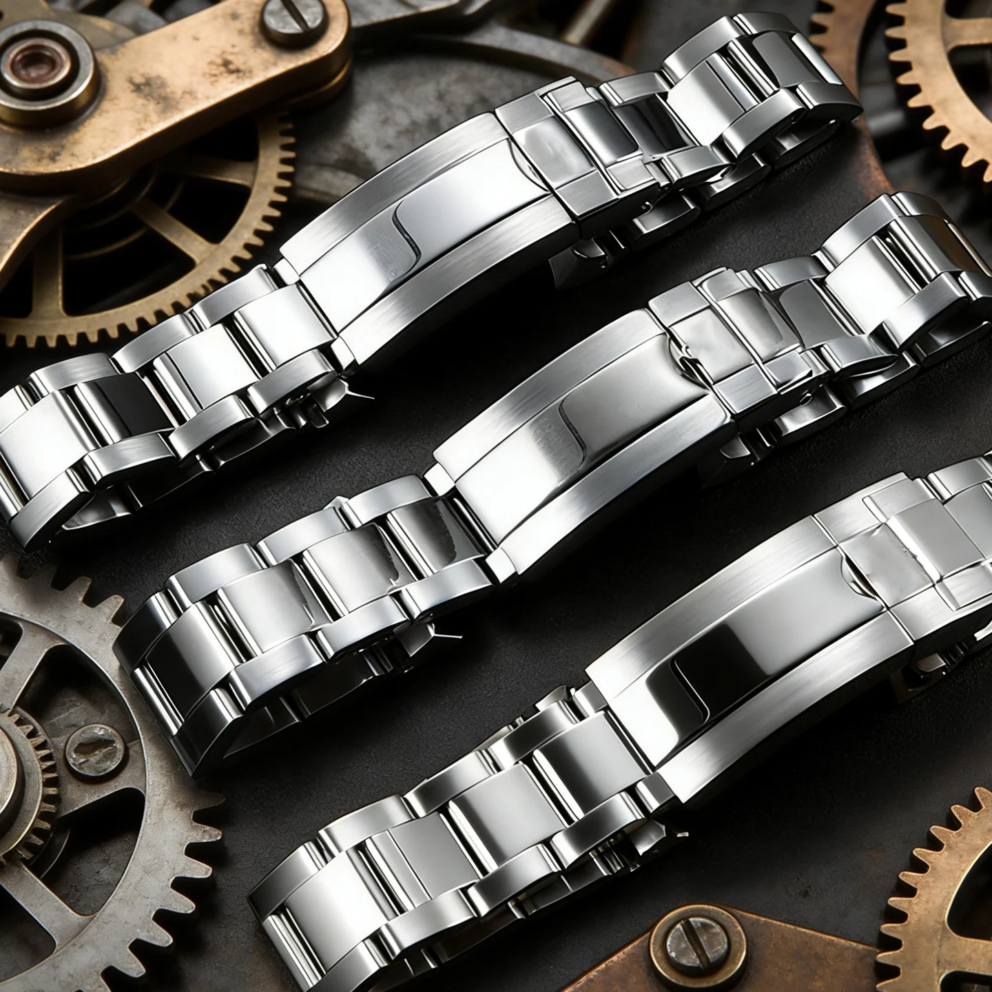 

Ремешок для часов Jubilee 904, 20 мм, 21 мм, для Rolex Sub GMT Yacht Daytona, мужской ремешок, роскошная цепочка для часов, запасные части, аксессуары для модификации