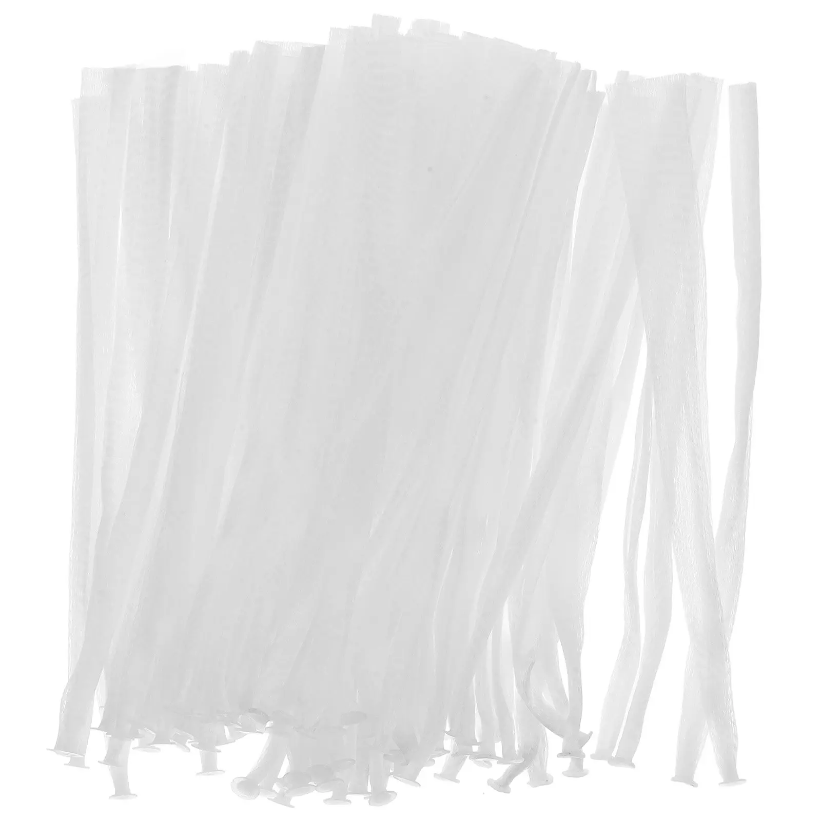 

100Pcs Kitchen Sink Drain Mesh Filter Bag Disposable Nylon Strainer Net Fine Mesh Collapsible Food Scraps Trap Leak Proof