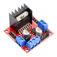 L298N Motor Driver Controller Board Dual H Bridge DC Stepper Motor Smart Car Robot High Power L298 Motor Driver for Arduino