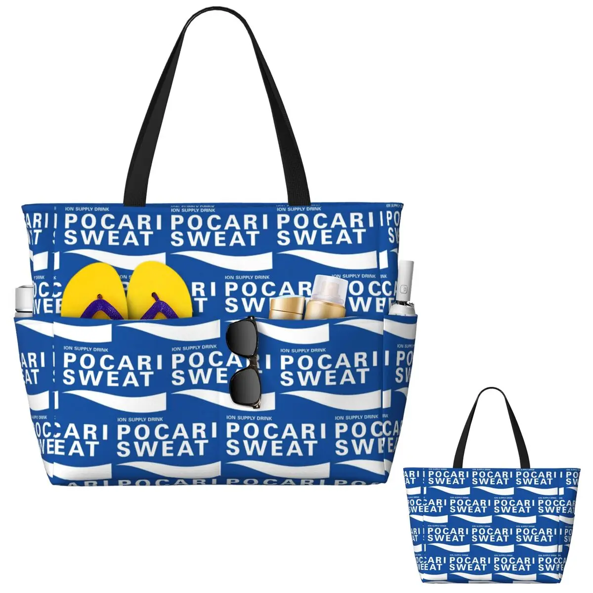 

Just Some Pocari Sweat Merch Пляжная большая сумка Спортивная сумка для занятий йогой в тренажерном зале Большая большая сумка Женская дорожная сумка Сумка для фитнеса