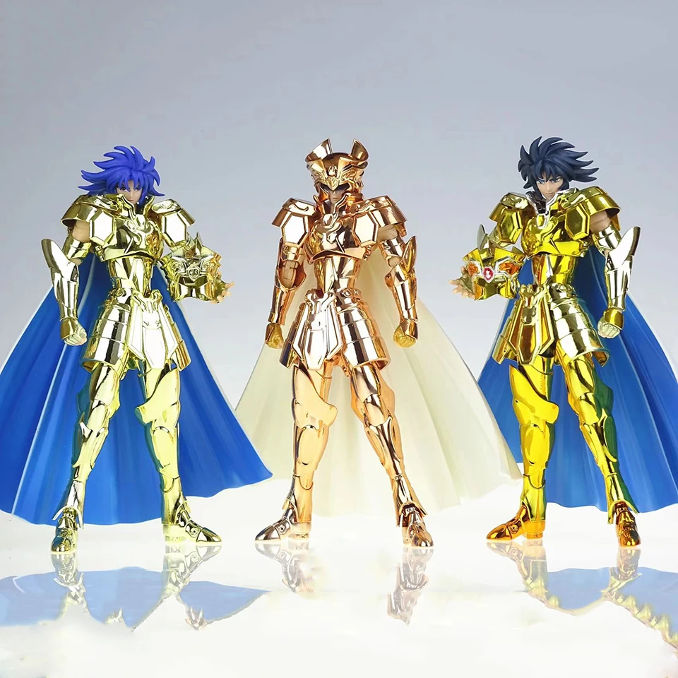 

CS Model Saint Seiya Myth Cloth EX Gemini Saga With Kanon Head Galaxian Explosion PVC Movable Metal Armor Model Toys Gifts