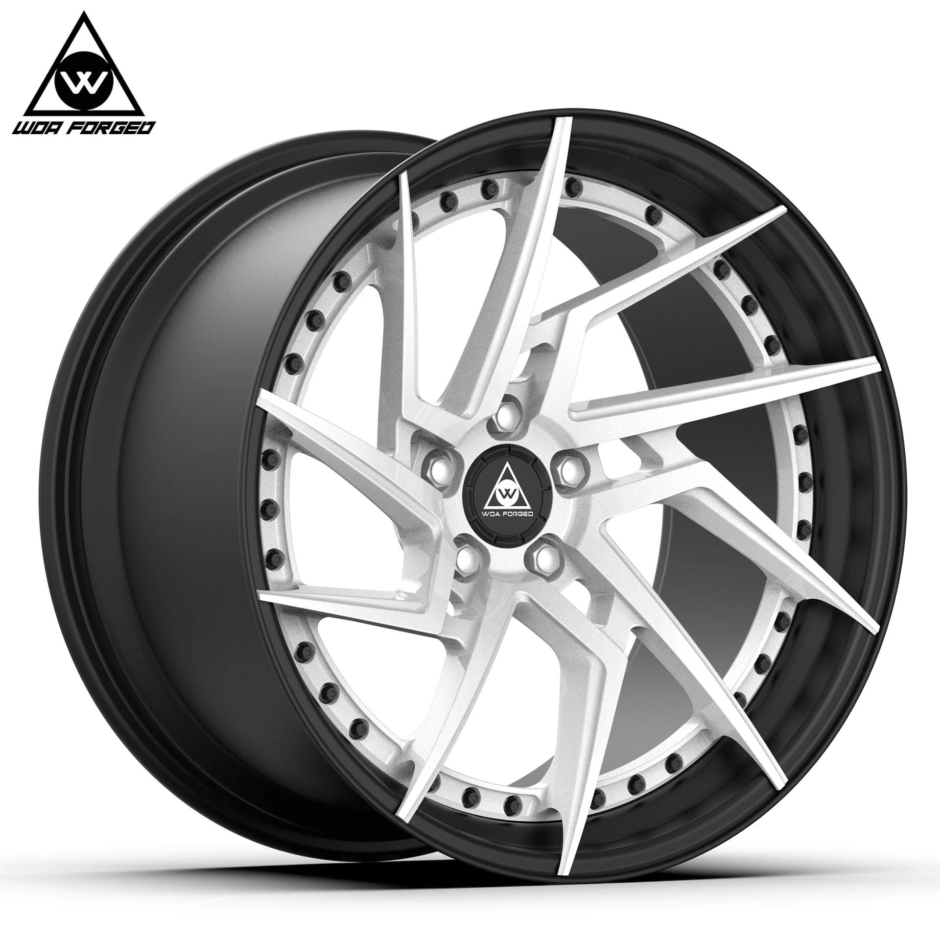 Wheel 2pcs Sport Rims Custom Monoblock T6061 Aluminum Alloy Customized Lightweight Wheel Aluminum Auto Welding 5 Year 4 Pcs