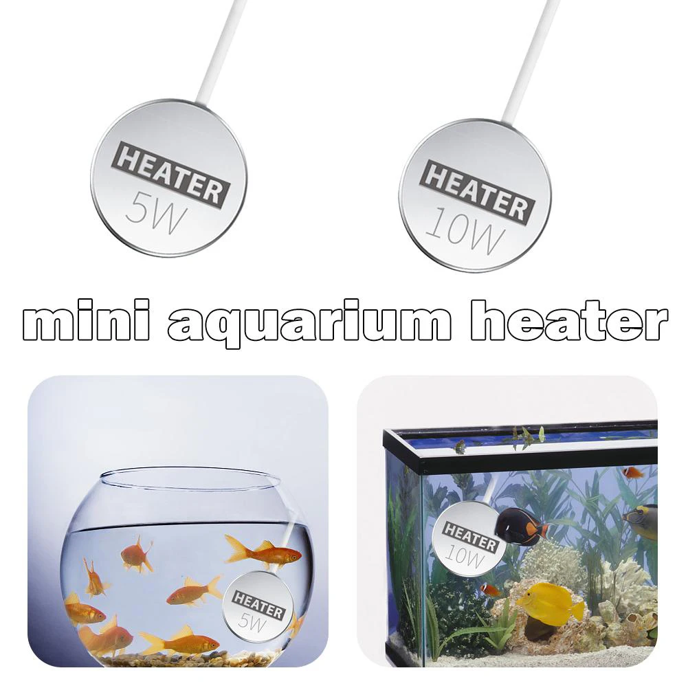 

5w/10w Mini Heating Rod Aquarium Automatic Constant Temperature Heater Winter Fish Tank Accessories,Drop Shipping