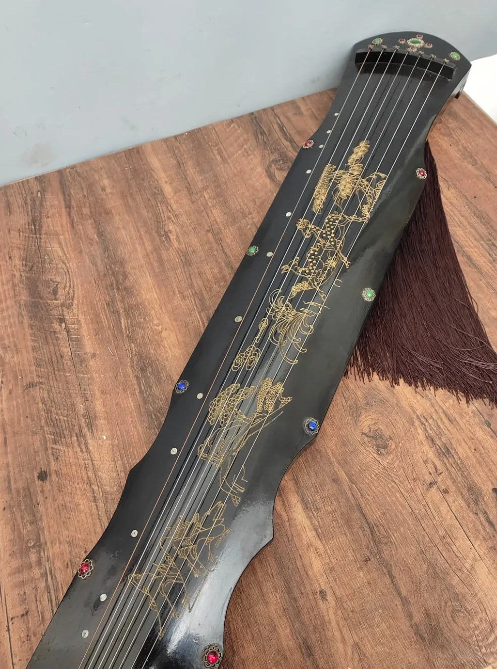 Guqin Old Collectibles Chinese string instruments
