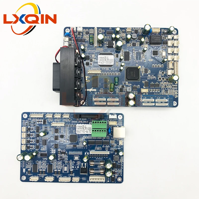 LXQIN Senyang TC i3200 double head board kit  with 6 button keyboard for i3200 print head for large format printer