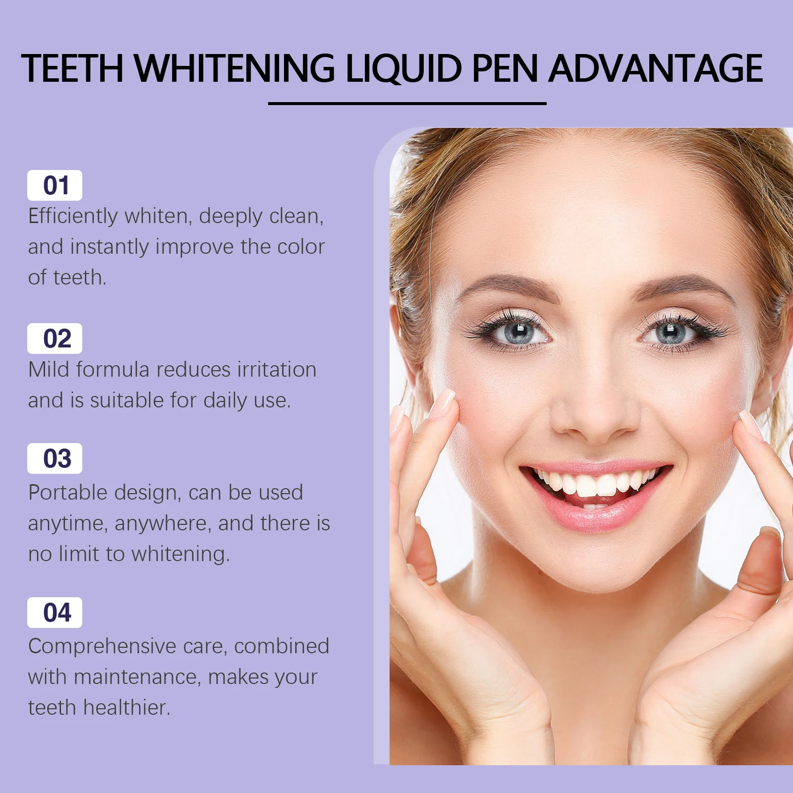 OUHOE Teeth Whitening Pen Brighten Cleaning Dental Yellow Smoke Plaque Stains Remover Fresh Breath Repair Oral Care Liquid Serum