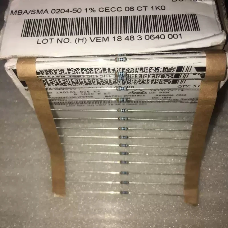 VISHAY 1K 1% 0204 0.125W Volume 0.4W Power Metal Film Resistance