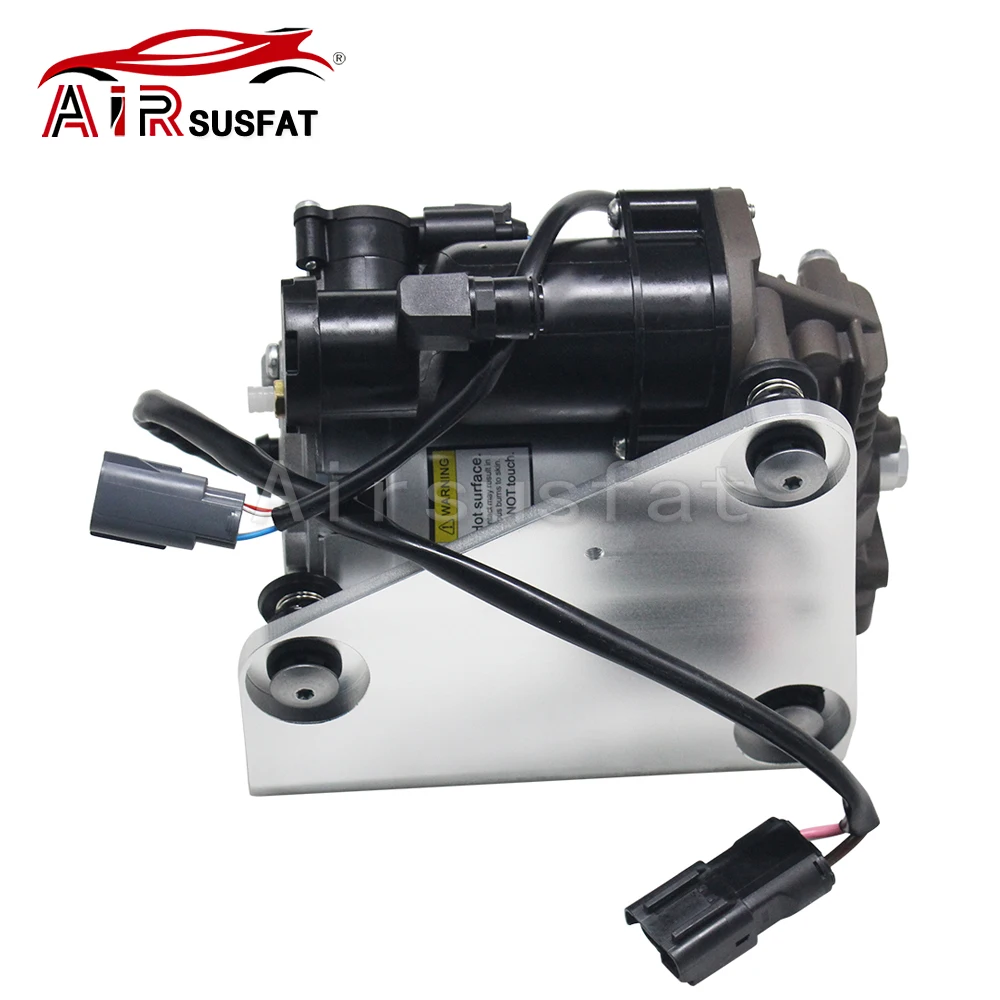 Air Suspension Compressor Pump with Bracket For Land Rover Discovery 3 & 4 LR3 LR4 Range Rover Sport LR045251 RQG500150