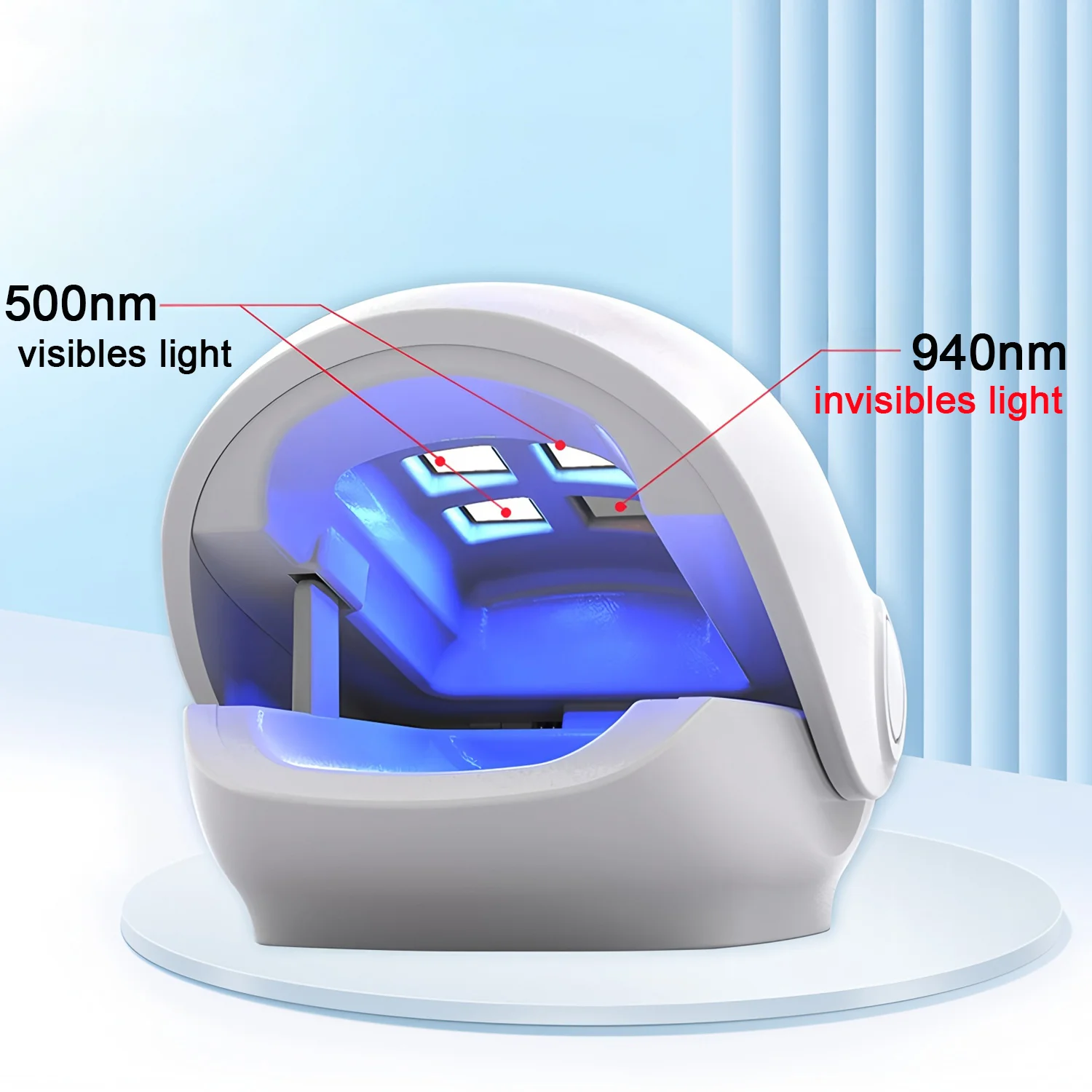 Instrumento de onicomicosis, dispositivo láser portátil para terapia de hongos en las uñas, herramientas antifúngicas para manos y pies