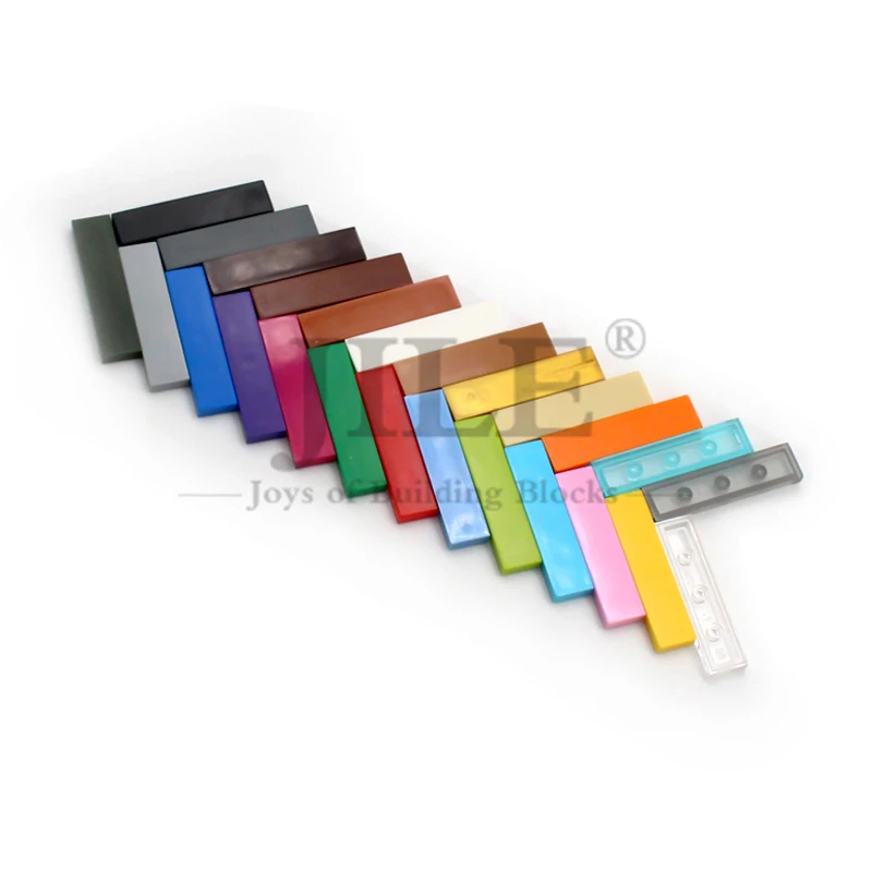 بناية من مكعبات البناء ، طوب رفيع الشكل ، 1 × 4 ، متوافق مع ، ألعاب بناء إبداعية تعليمية ، سلسة #4