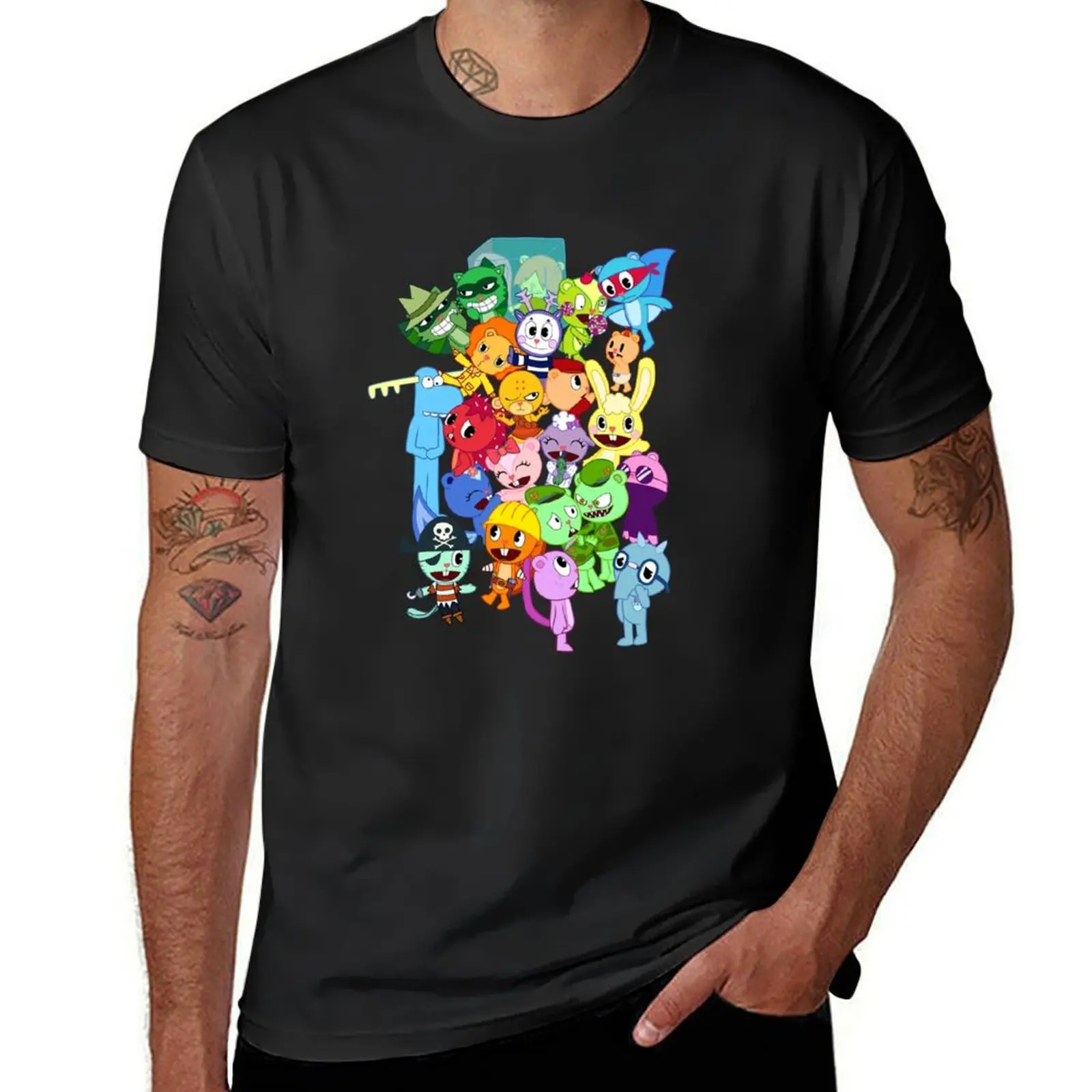 

Happy Tree Friends All Characters T-Shirt oversizeds plus sizes sports fans customizeds mens tall t shirts