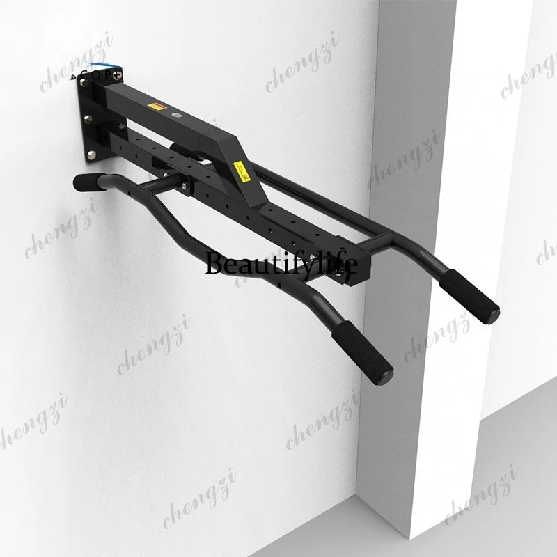 Double handle pull-up, column, aisle, horizontal bar, double-sided wall, horizontal bar wall hanging, elastic rope rack