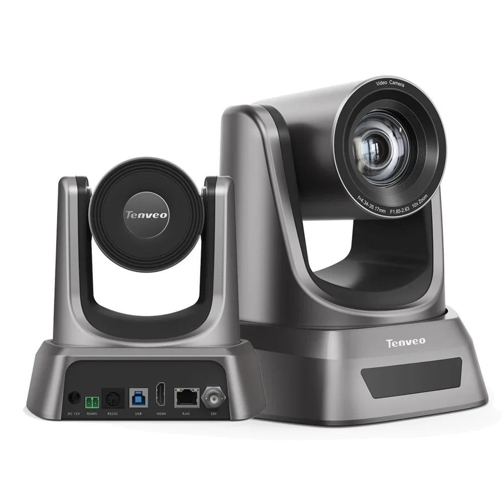 

Tenveo New Arrival PoE PTZ Camera HDMI/USB/SDI 10X Zoom Video Conference Live Streaming Broadcast Ptz Conference Cameras