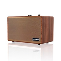 2024 New 60W High Power Retro Home Wooden Bluetooth Speakers Portable Boombox Support USB and AUX Playback Music for Parties