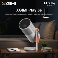 XGIMI Play6e DLP 1080P PTZ Mini Portable Full HD Home Theater Camping 4K Projector With Battery Android Smart TV MEMC