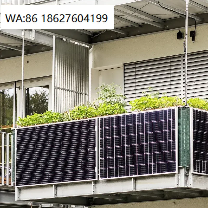Complete Solar Kit Germany On Grid Solar System 600W 800W Micro Inverter Balcony Solar Panel System Home Balcony PV Kit