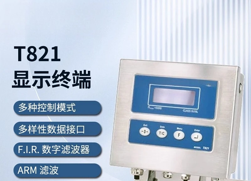 Force transfer weighing display end point high precision weighing instrument TI T821