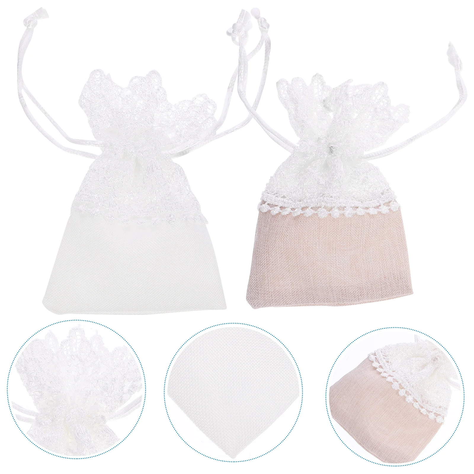 

Jewelry Favor C y Small Travel Toiletry Gift Storage Gift Drawstring Bag Lace Drawstring Jewelery Pouches Bags Bags
