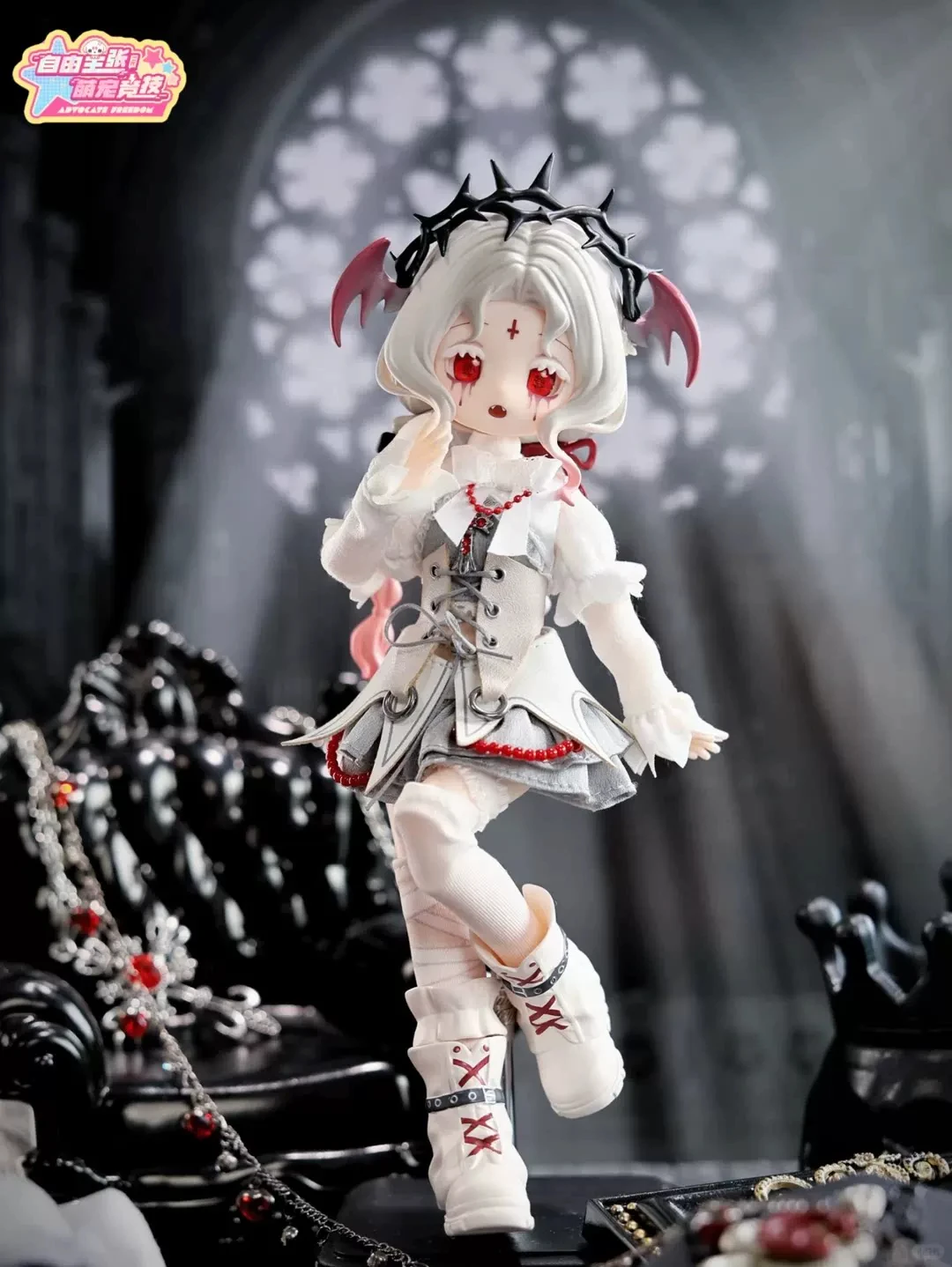 Authentieke 1/12bjd Blind Box Advocate Freedom Cute 100% V2-serie, beweegbare actiefiguur, bureauornament, verzamelobject, op voorraad.