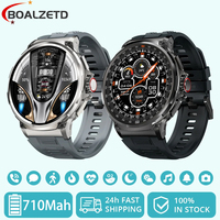 2024 New V69 1.85 Inch Ultra HD Display IP68 Smart Watch Men's 710 mAh Large Battery 400+ Dial Smart Watch for Android iOS