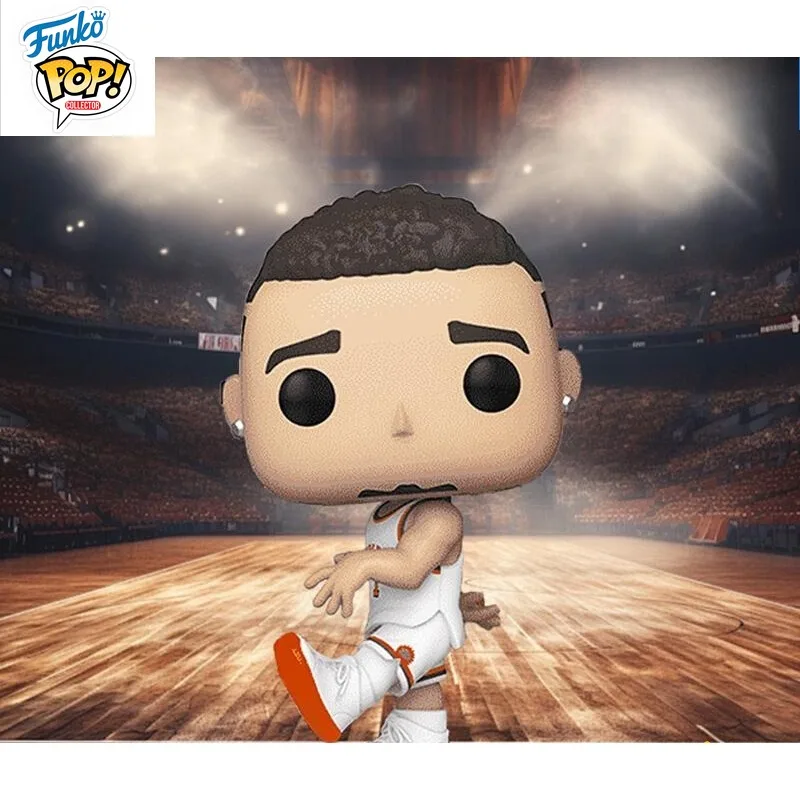 FUNKO POP الأصلي نجم كرة السلة فينيكس صن ديفين بوكر تراي يانغكي نموذج لجسم جمع هدايا العيد المتاحة #6