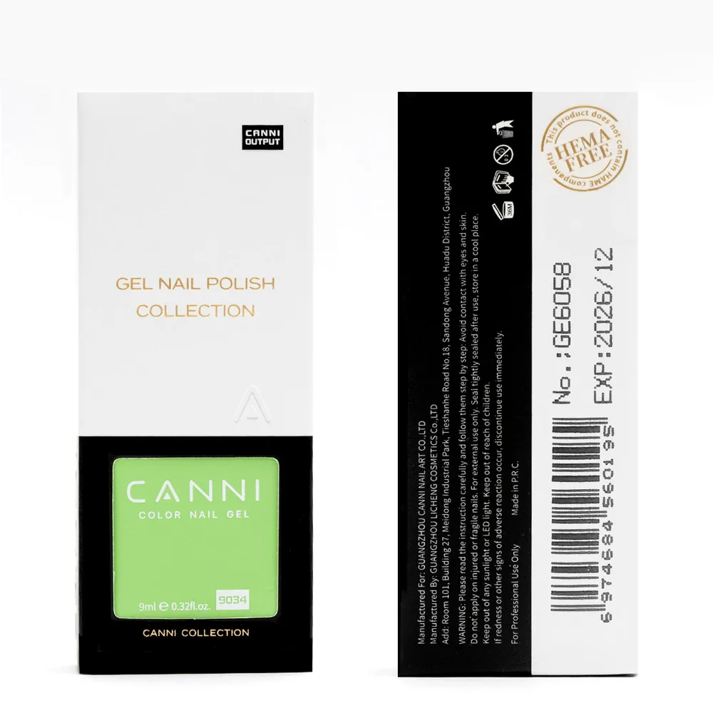 Cc2 hema frei nagel gel politur 9ml cani reinweiß vollflächig einweichen uv led nagel gel politur ph bond de hydrator diamant top – Detail 5