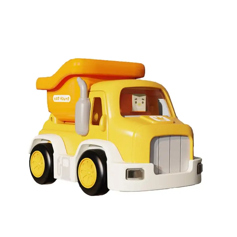 Carrier Truck Toys For Toddler Pull Back Engineering Car Model Kid Collectible Model Car Children Engineering Vehicles Toy For