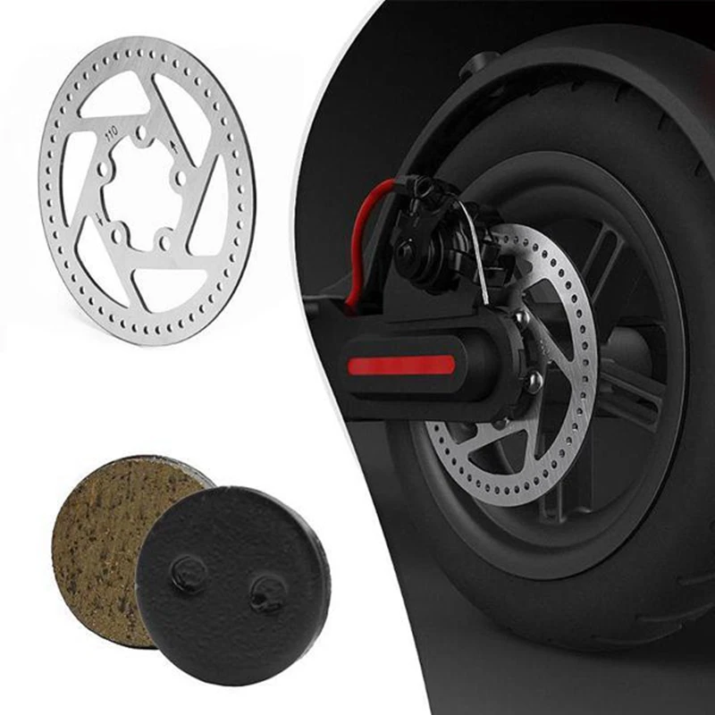 

Комплект тормозных рычагов и дисковых тормозов для электросамоката Xiaomi Mijia M365 (110 мм, M365), запчасти для замены